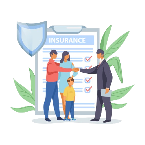 Family Protected by Insurance